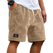 Steven | Casual Waffle Summer Shorts